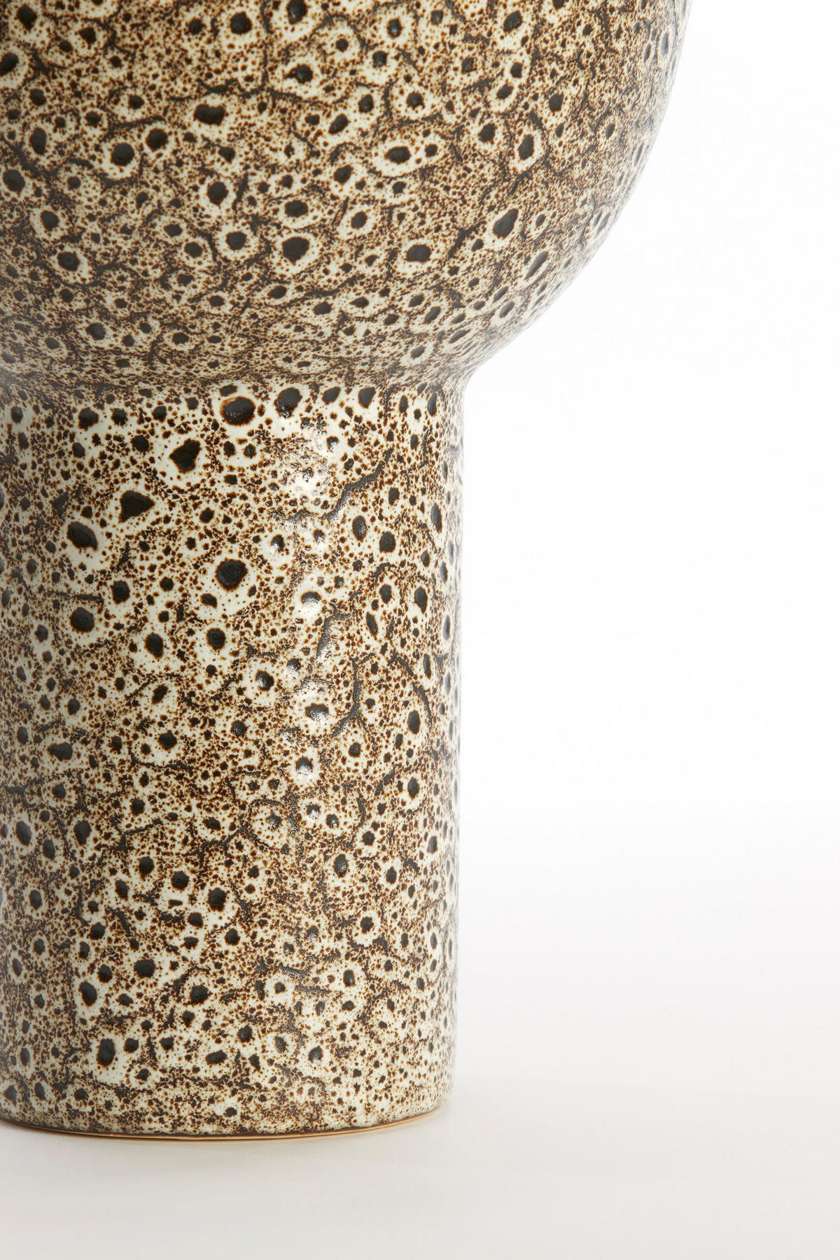 SCHALE Kavala Weiß Ø25,5/33,5 cm - Weiß, Keramik (25.5/33.5cm) - Light & Living