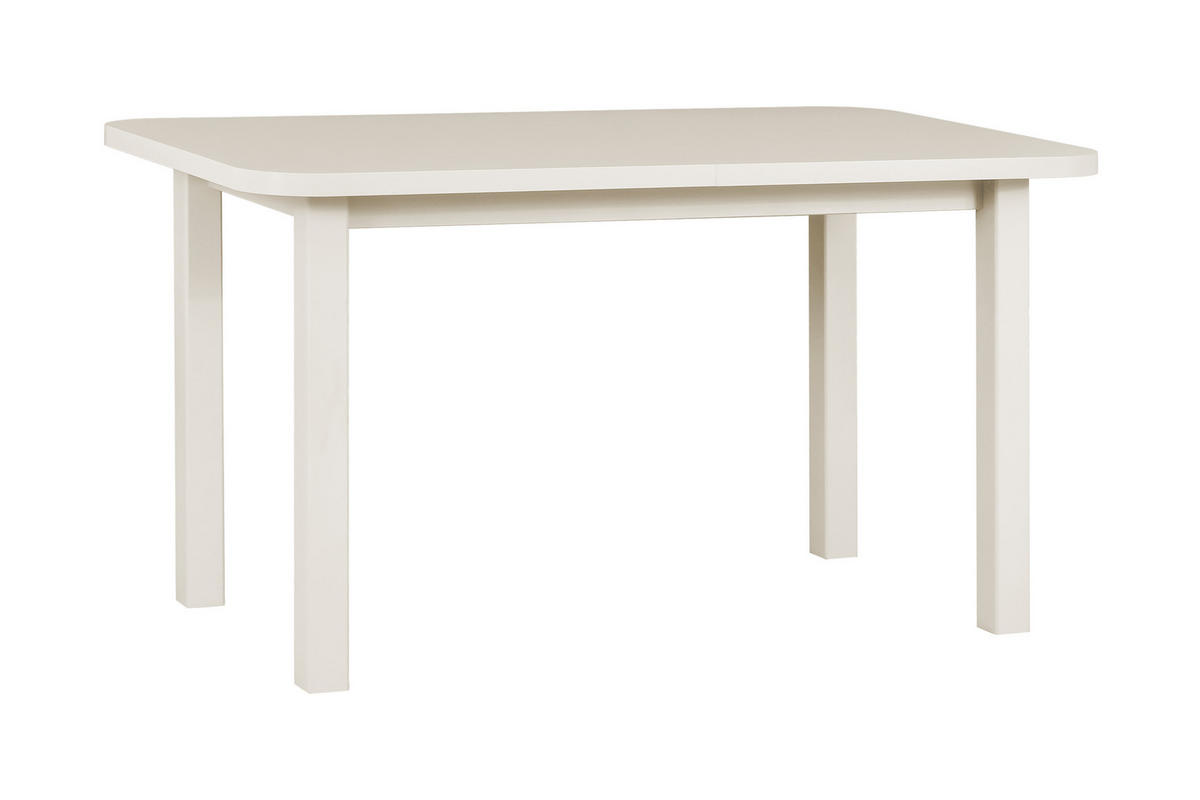 ESSTISCH Wenus 2 - Beige/Cappuccino, Holz (80/140/76cm) - Leaf Design
