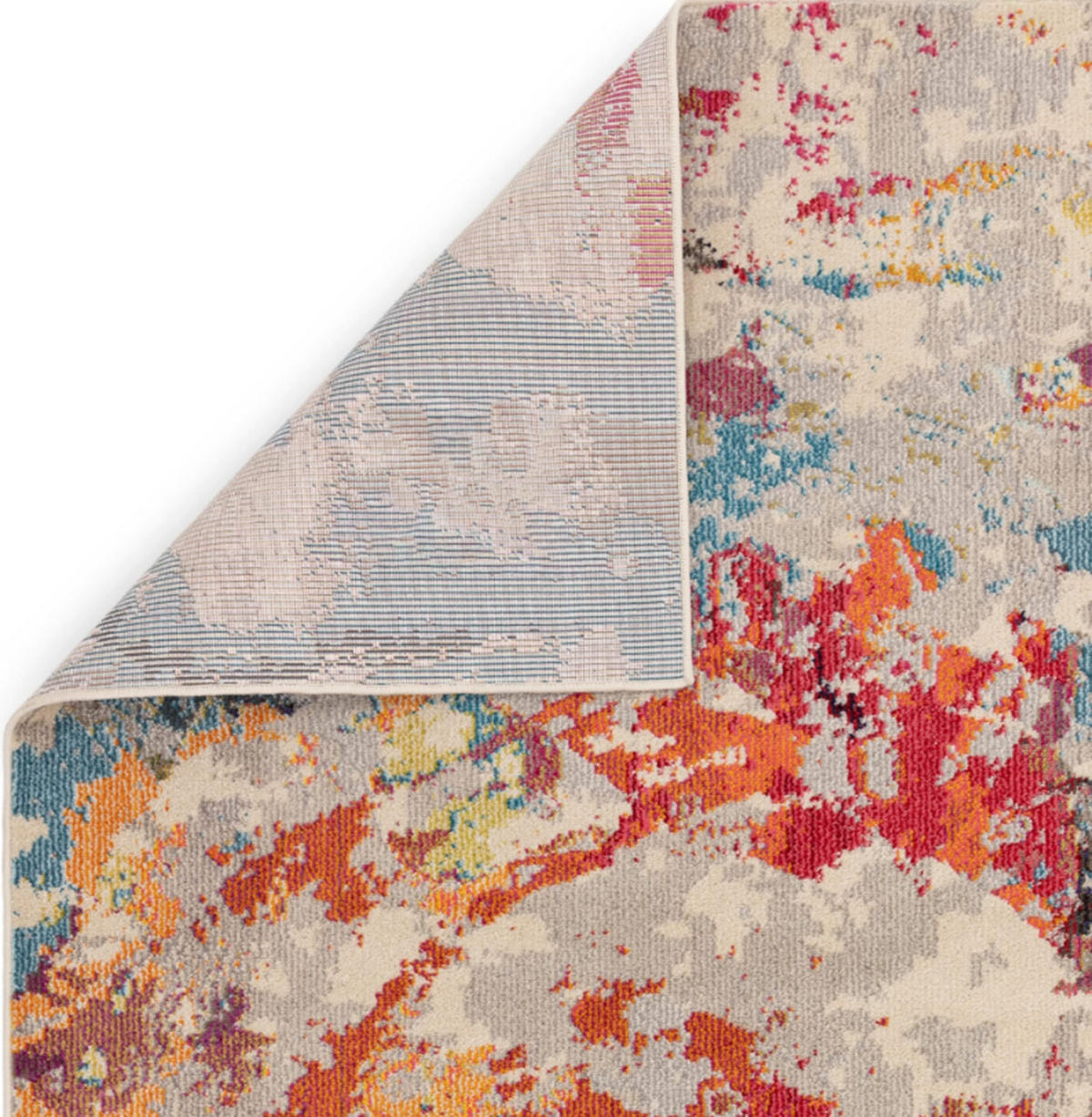 TEPPICH modern Flachgewebe SWASH Rot 120 x 170 cm - Rot, Textil (120/170cm) - Novatrend