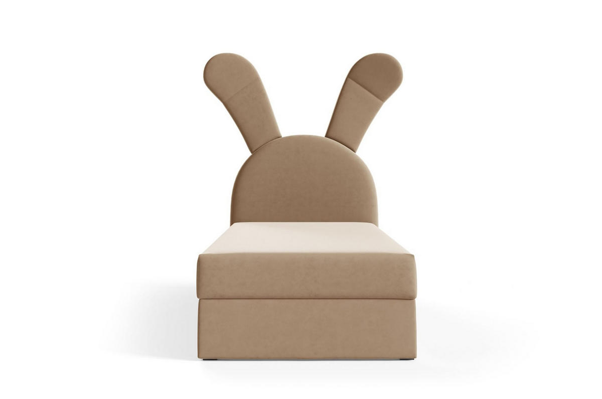 KINDERBETT Polsterbett Matilda - Beige, Holzwerkstoff/Textil (100/200cm) - Fun Möbel