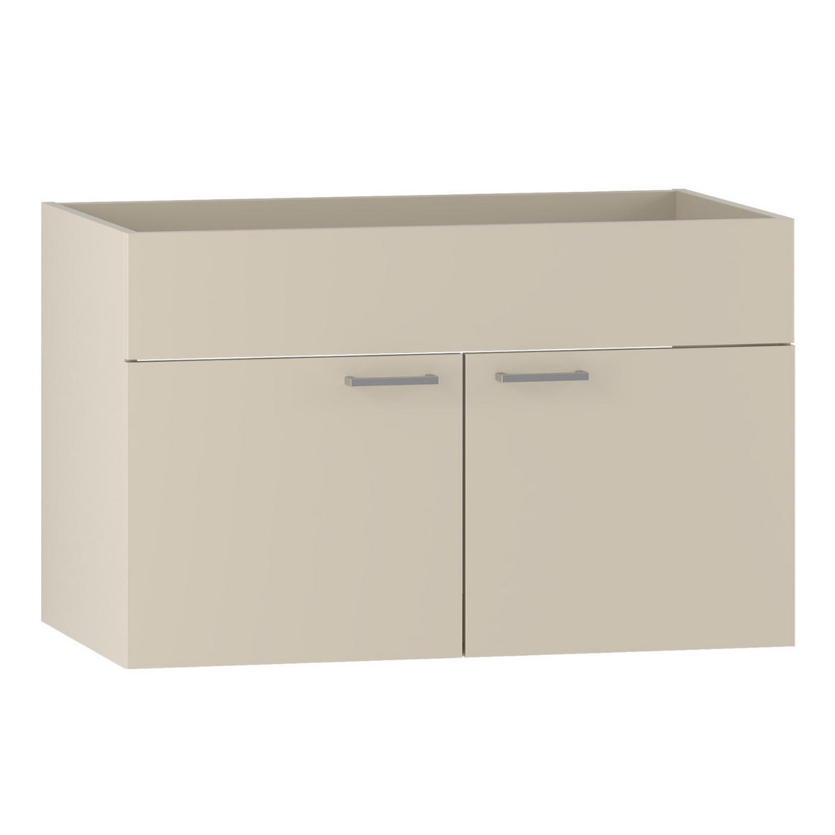 WASCHBECKENUNTERSCHRANK Colorado 2 Schubladen Cashmere - 80 x 46 x 52 cm - Kaschmir, Holz (80/52/46cm) - Badplaats