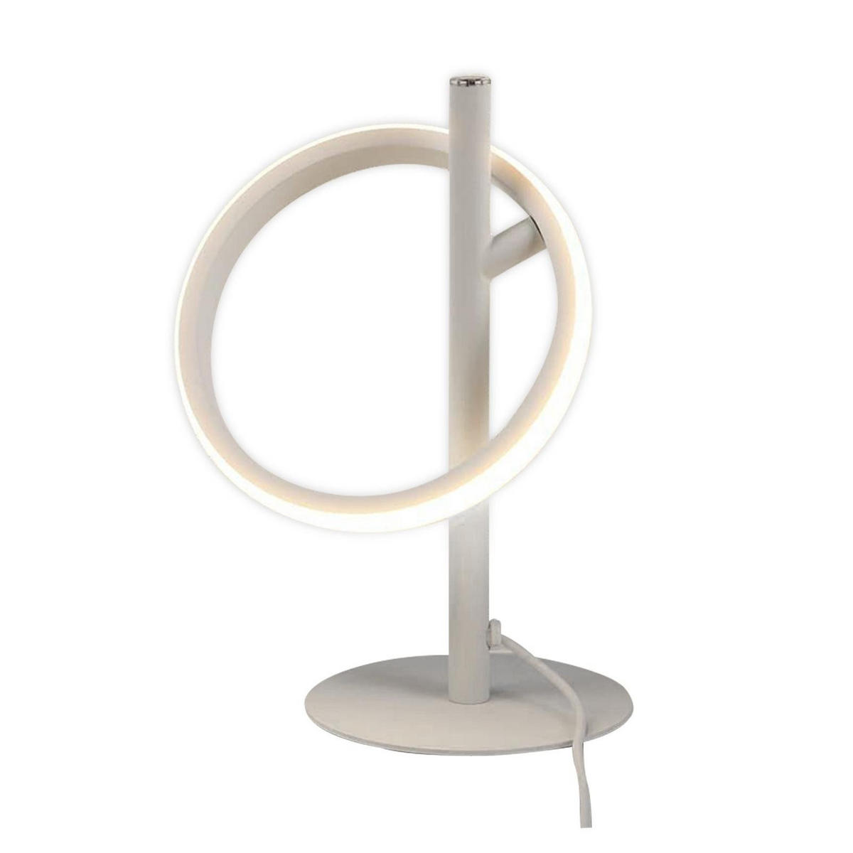LED-TISCHLEUCHTE Siegen 12.5/12.5/23 cm - Weiß, Metall (12.5/12.5/23cm) - Nettlife
