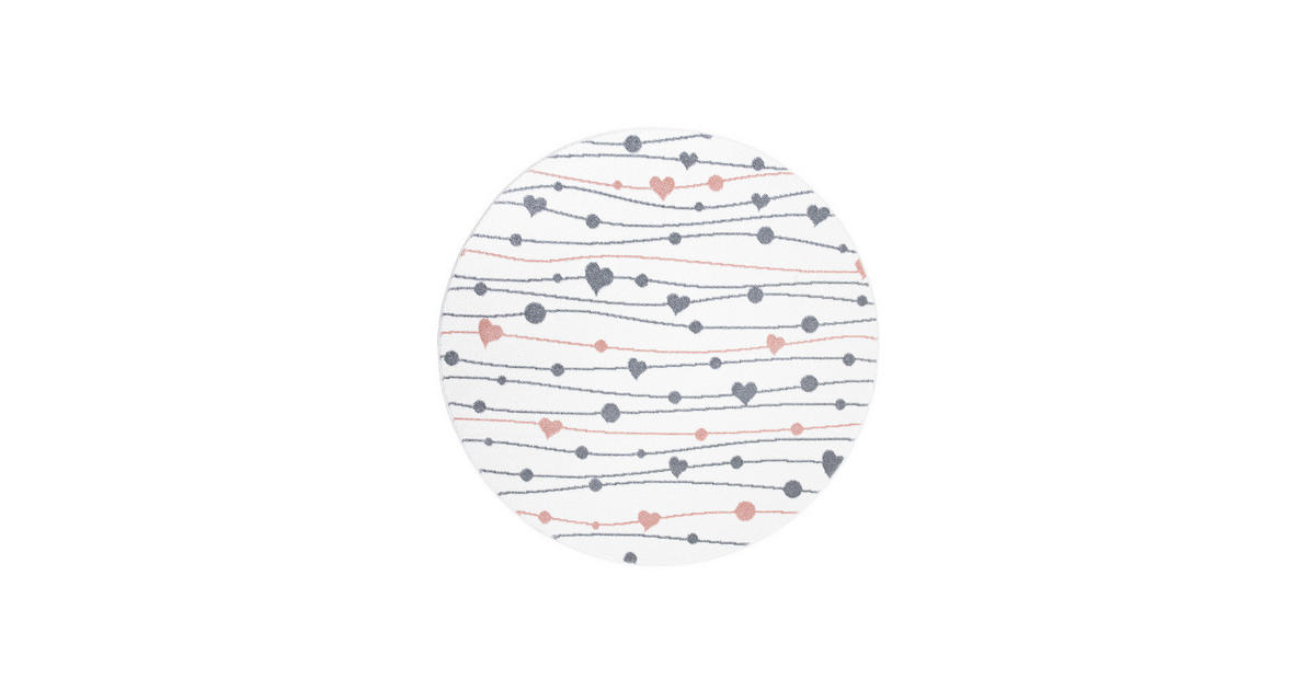 carpet city KINDERTEPPICH Anime 901 Creme 120 cm Rund jetzt nur online