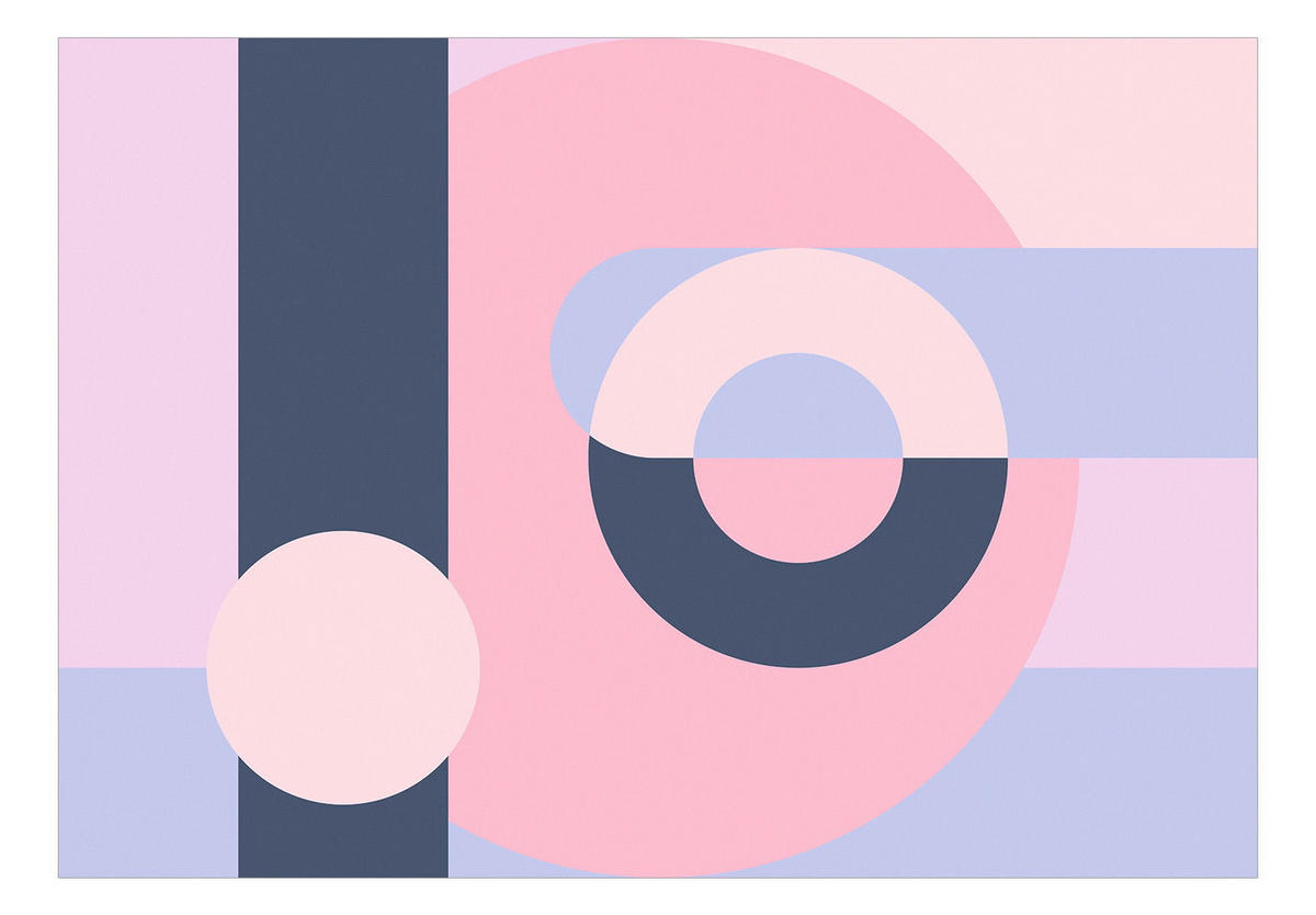 SELBSTKLEBENDE FOTOTAPETE 294/210 cm - Pink/Lila, Kunststoff/Textil (294/1cm) - KUNSTLOFT
