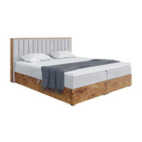 BOXBETT Lofty 4 H3 - Hellgrau, Holzwerkstoff (120/200cm) - Meblini