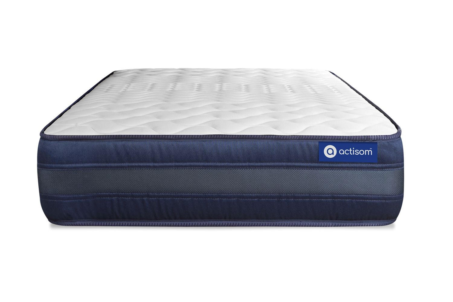 MATRATZE Actimemo tech Memory-Schaum 90 x 180 cm h4 - Weiß, Textil (90/180cm) - ACTISOM