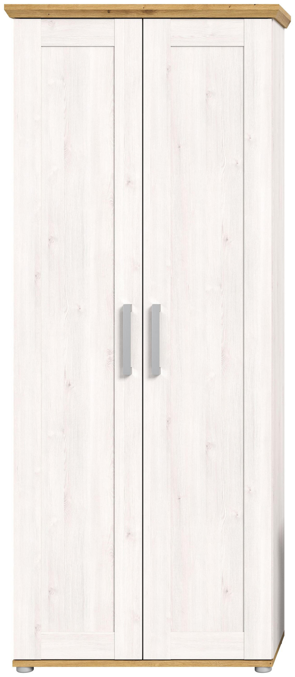 GARDEROBENSCHRANK Verona Garderobe in Sibiu Lärche Nb. und Artisan Eiche Nb. B/H/T: 80x196x39 cm - Lärchefarben, Holzwerkstoff (78/194/37cm)