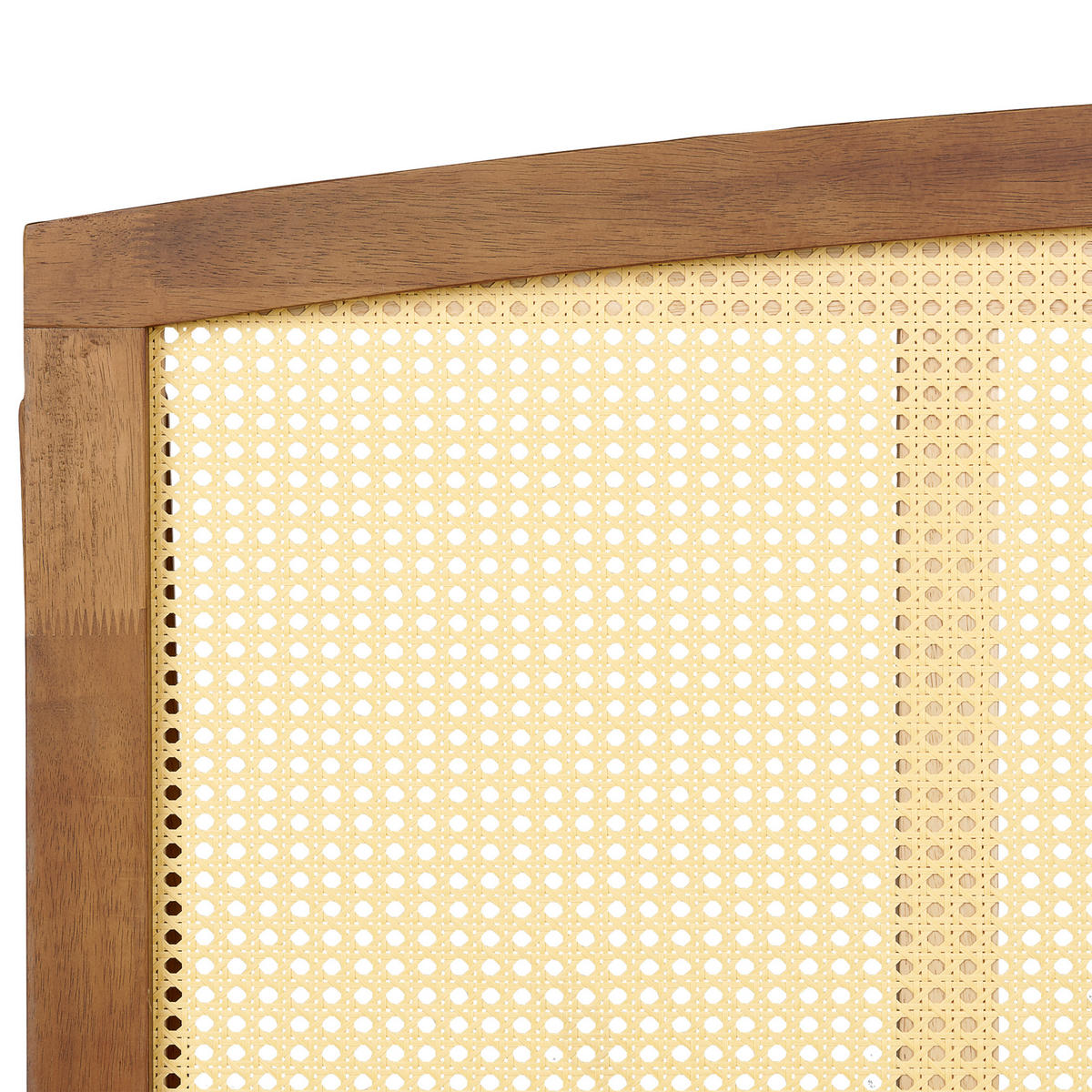 BETT mit Lattenrost 180/200 cm Gummibaumholz Braun Varzy - Braun, Holz (180/200cm) - Beliani