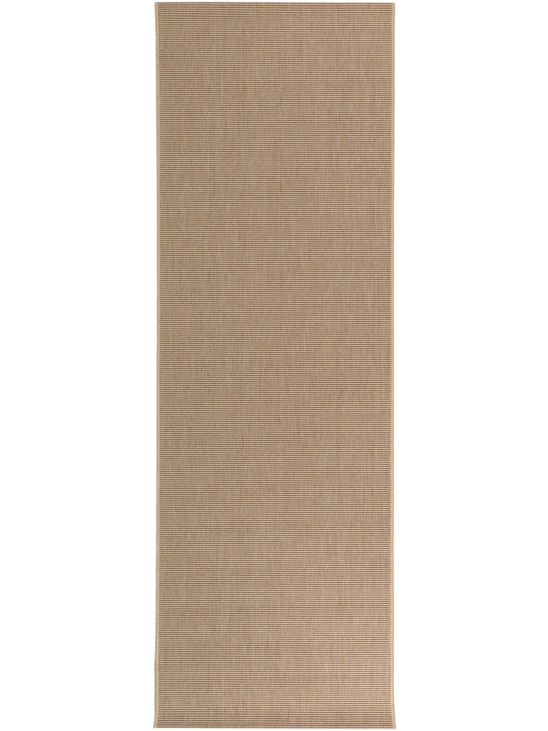 OUTDOORLÄUFER Metro Beige 80x240 cm - Beige, Textil (80/240cm) - benuta Nest