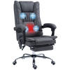 MASSAGE-BÜROSTUHL, Dunkelgrau - Dunkelgrau, Textil (70/118/64cm) - Vinsetto