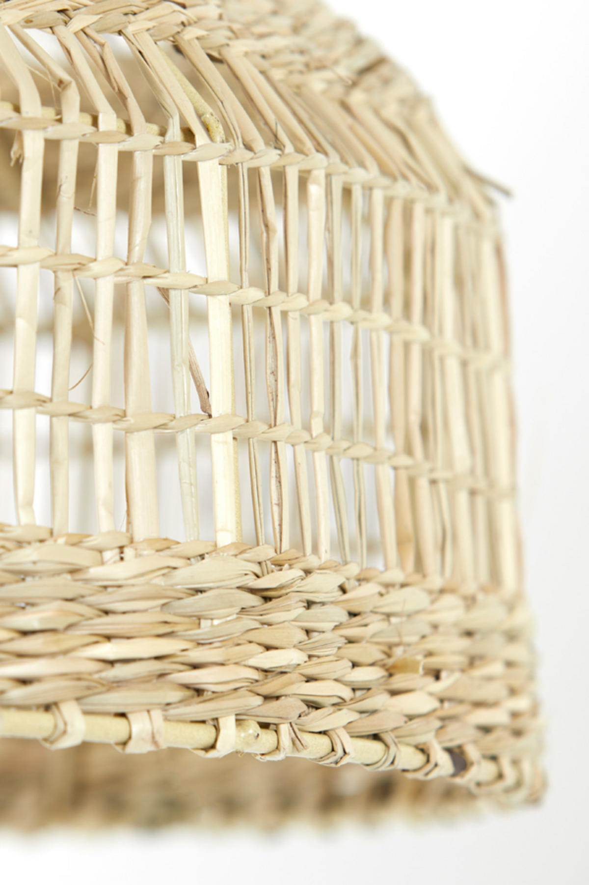 HÄNGELAMPE Latika Braun Ø45/30 cm - Braun, Holz (45/45/30cm) - Light & Living