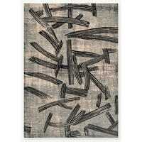TEPPICH modern Flachgewebe KATANA Grau 140 x 200 cm - Grau, Textil (140/200cm) - Novatrend