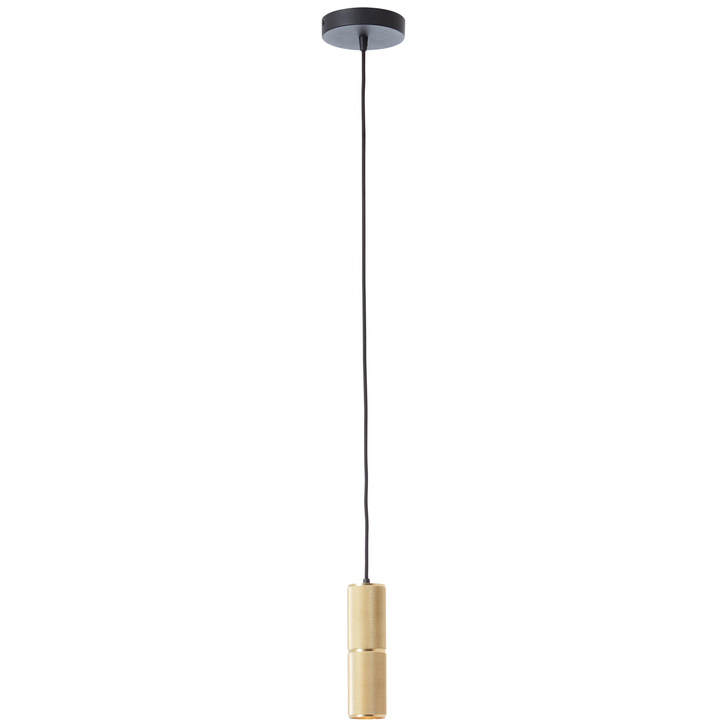 Brilliant Pendelleuchte Schwarz 12.5x132x12.5 cm