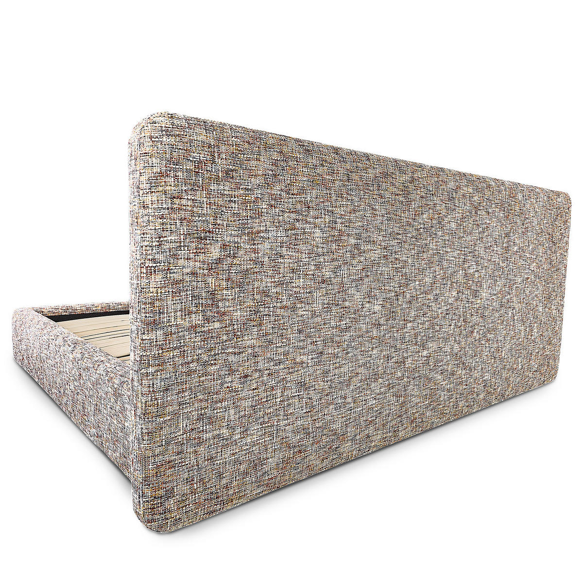 POLSTERBETT - Multicolor, Holz/Textil (200/200cm) - home24