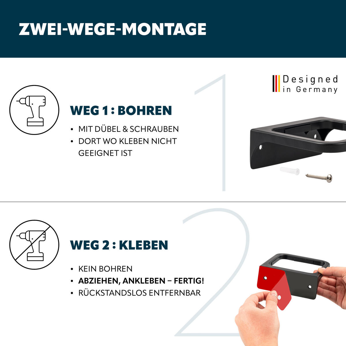 BAD-ACCESSOIRE-SET 2-TLG. Bürste u. Eimer SAVONA Softtouch inkl. Wandhalterung, eckig - salbei - Salbeigrün, Kunststoff (18/25/21cm) - bremermann