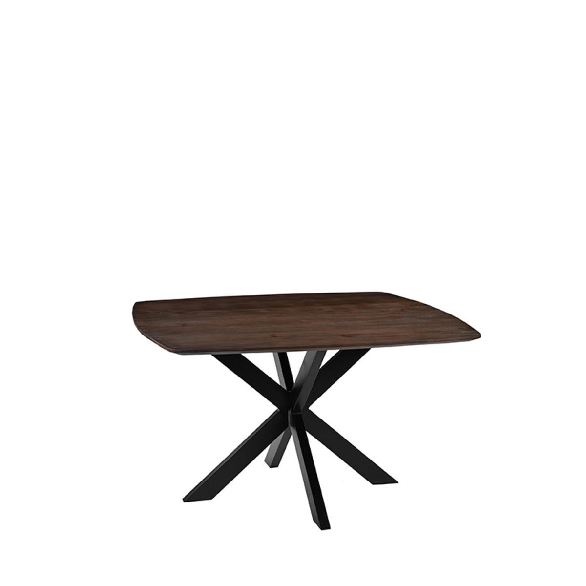 ESSTISCH Blake Braun 140/140/76 cm - Braun, Holz (140/140/76cm) - LABEL51