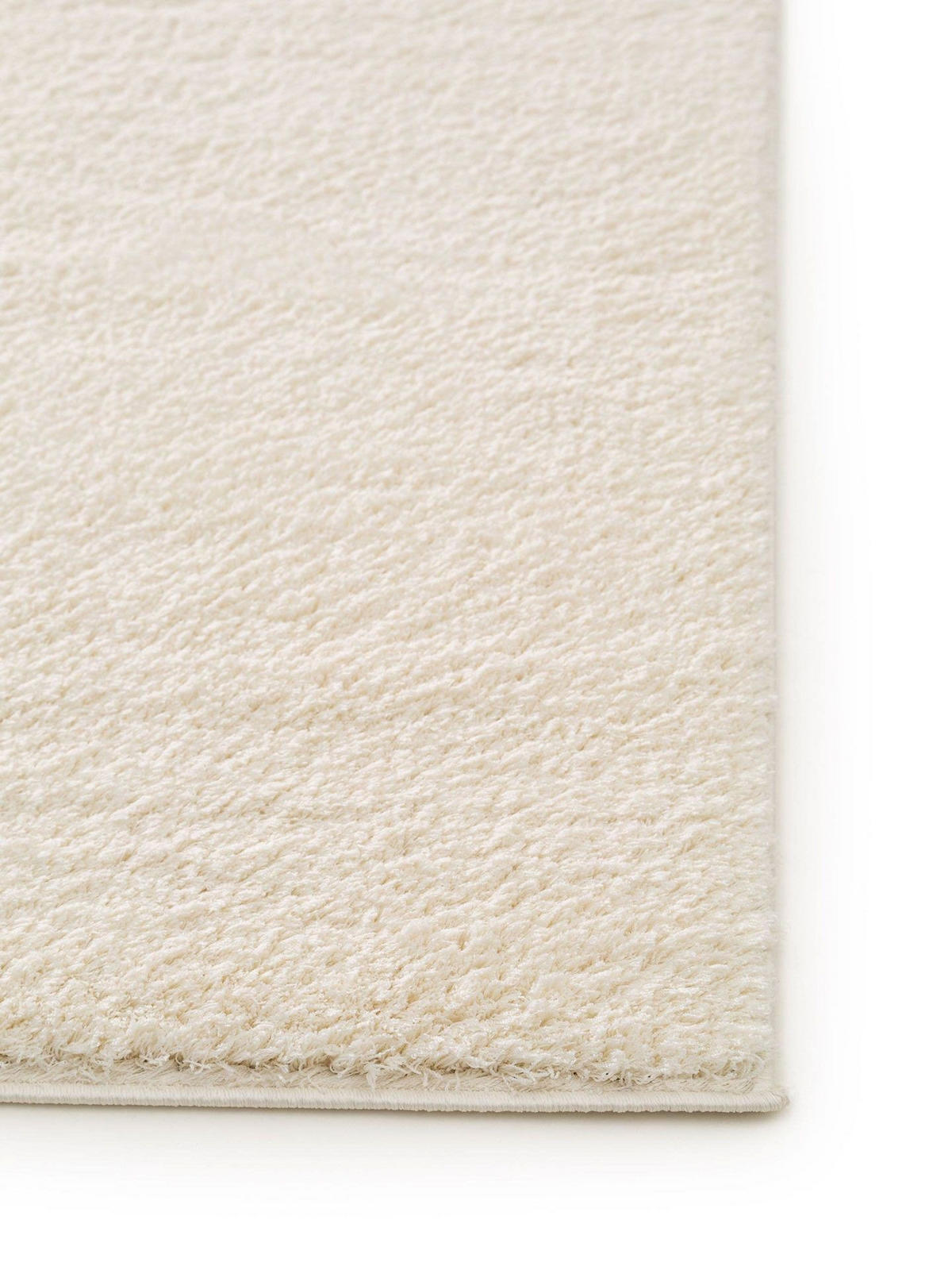 HOCHFLORTEPPICH Soda Weiß 160x230 cm - Weiß, Textil (160/1cm) - KUNSTLOFT
