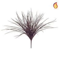 KÜNSTLICHES Gras - Rüdiger 56 cm - Rot, Kunststoff (56cm) - aplanta