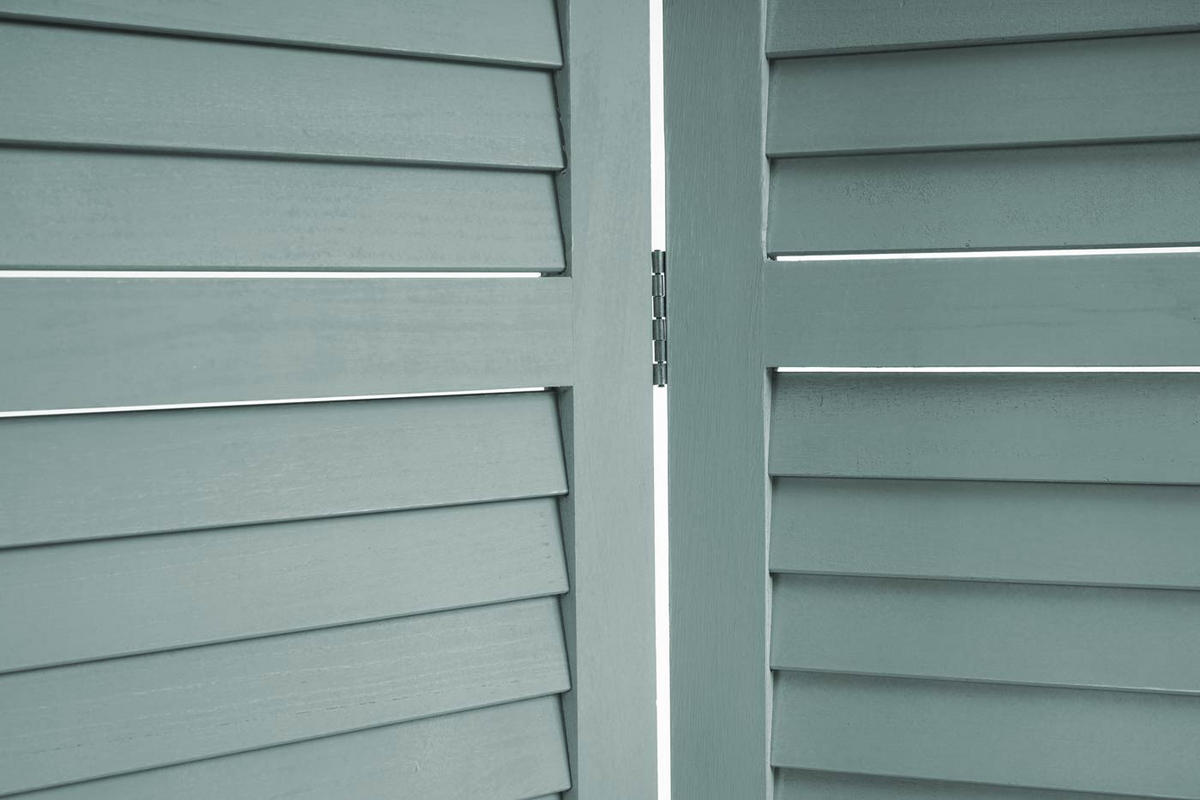 PARAVENT Grün - Grün, Holz (160/170/2cm) - MCW