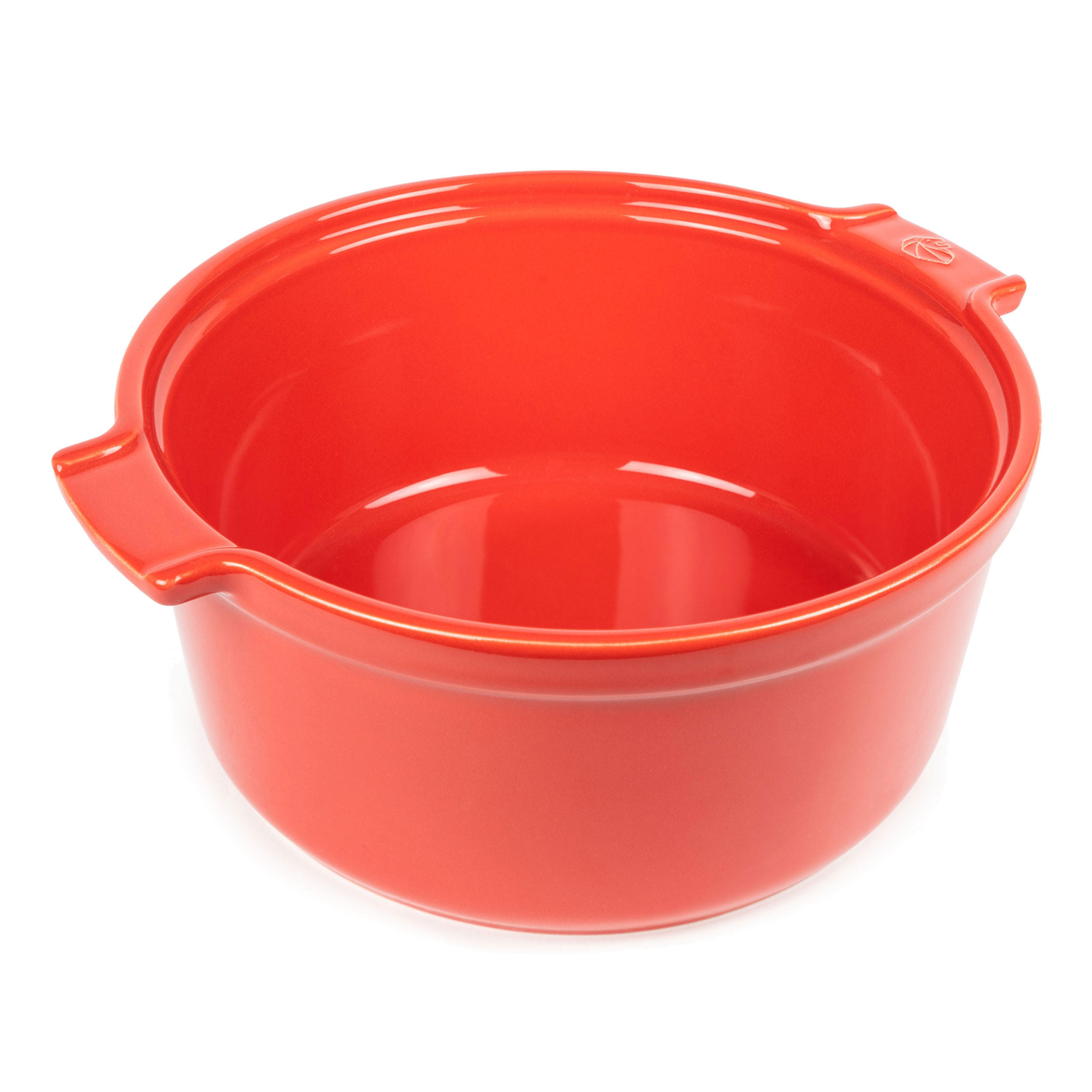 SOUFFLÉ-SCHALE Keramik Appolia 22cm Rot Spülmaschinenfest - Rot, Keramik (24.5/21.5/9.7cm) - PEUGEOT