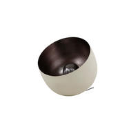 TISCHLEUCHTE Korb Grau 36/36/ 35 cm - Grau, Metall (36/36/35cm) - Hoyz Collection
