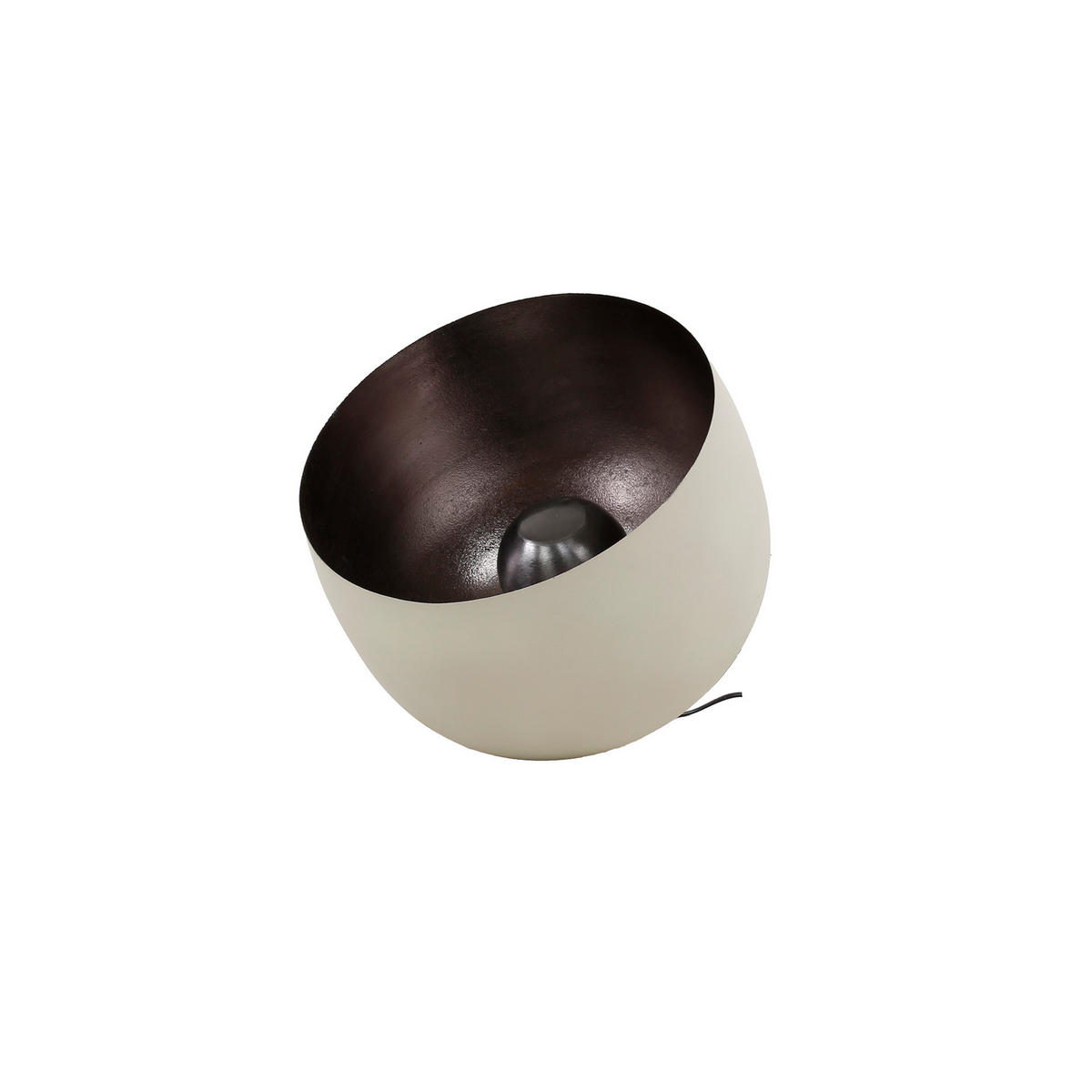 TISCHLEUCHTE Korb Grau 36/36/ 35 cm - Grau, Metall (36/36/35cm) - Hoyz Collection
