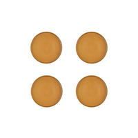 TELLER Scandi Ø21,5cm - 4er-Set - Ocre - Gelb, Keramik (21.5cm) - Björn
