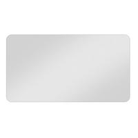 WANDSPIEGEL 100/1,5/60 cm silber aus Glas mit R50-Kanten - Silberfarben, Glas (100/1.5/60cm) - OKWISH