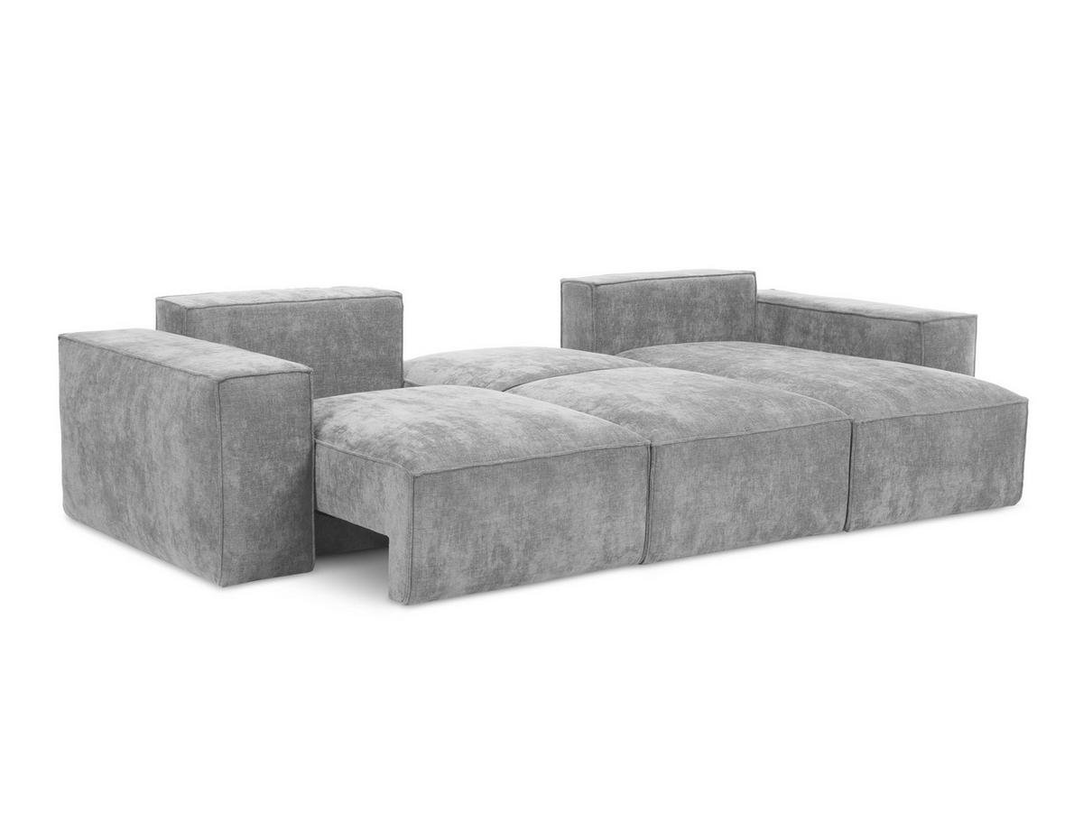 SCHLAFSESSEL Chenille Stoff Orange - Terracotta/Schwarz, Holzwerkstoff/Kunststoff (157/81/113cm) - Makamii