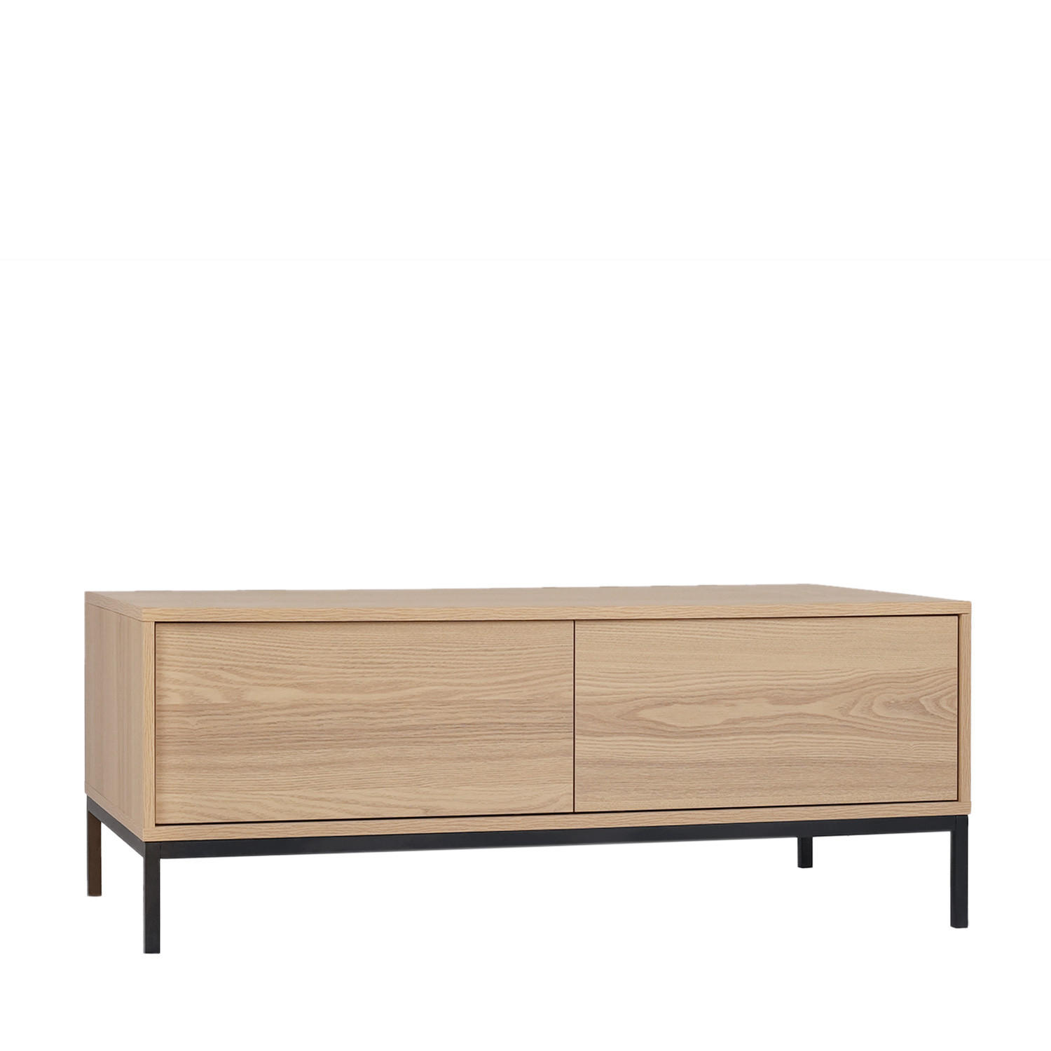 Klast Home Couchtisch Schwarz 120x40x60 cm