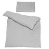 BABYBETTWÄSCHE Lil Planet 100x135 cm grau - Grau, Textil (100/135cm) - Roba