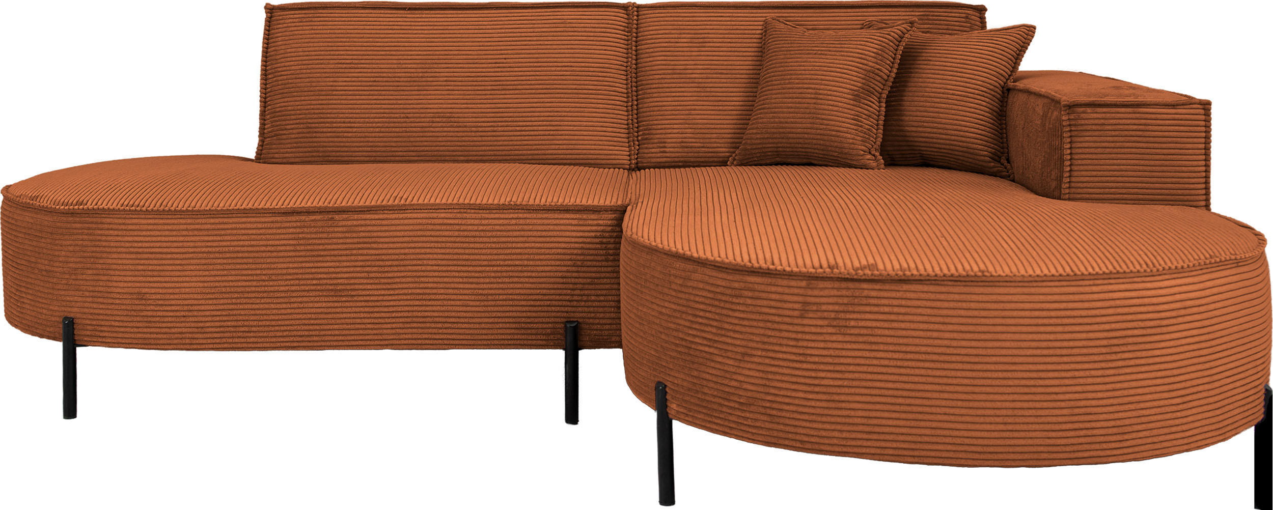 WFL Group Ecksofa Orange 241x168 cm