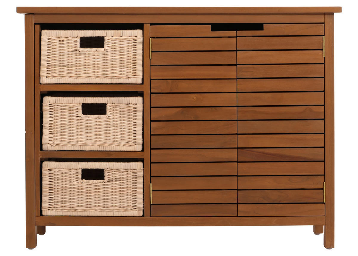 WASCHBECKENUNTERSCHRANK Braun - Braun, Holz (100/76/40cm) - MCW
