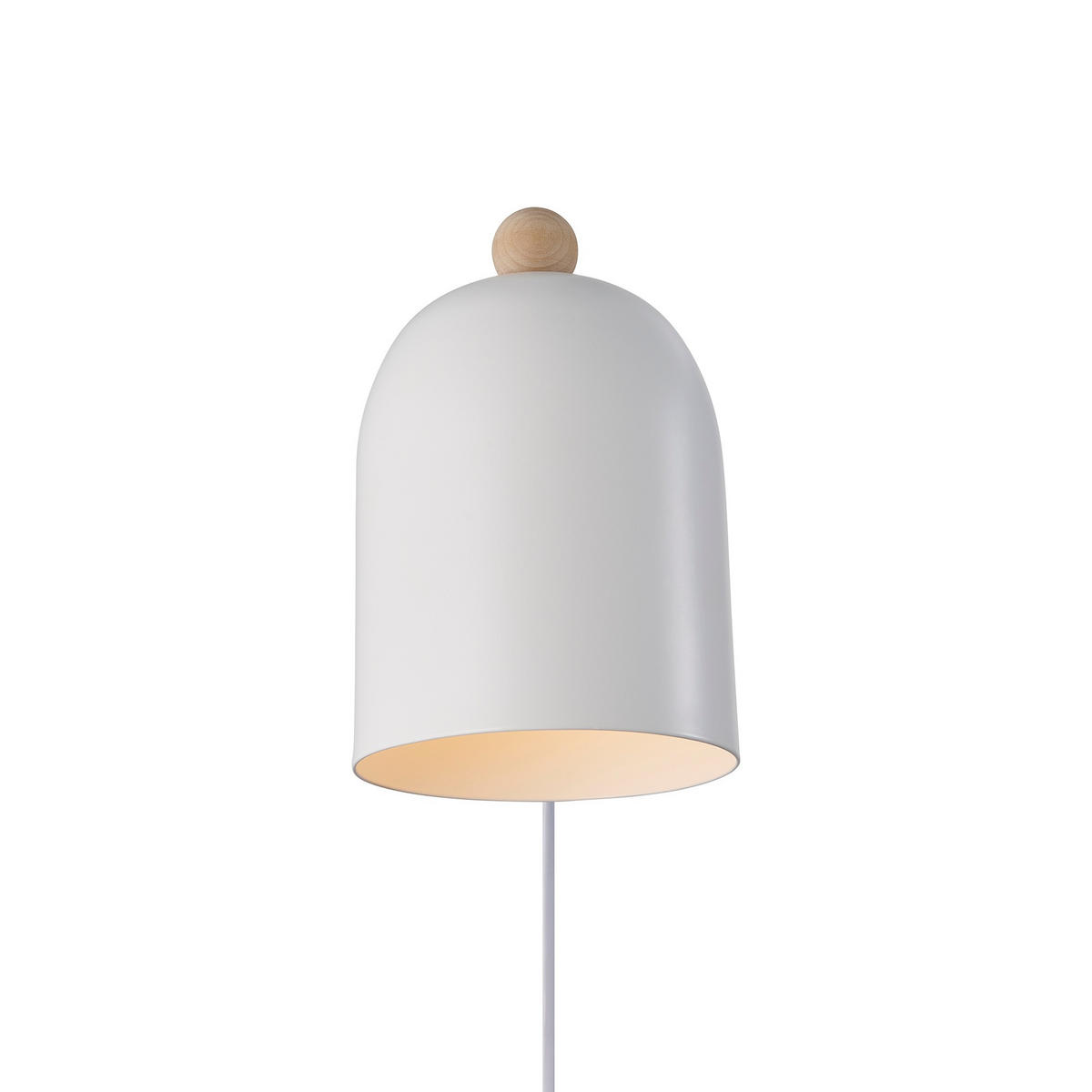 WANDLEUCHTE Gaston - Weiß - 19.5/19.5/19.5 cm - Weiß, Metall (19.5/19.5/19.5cm) - Nordlux