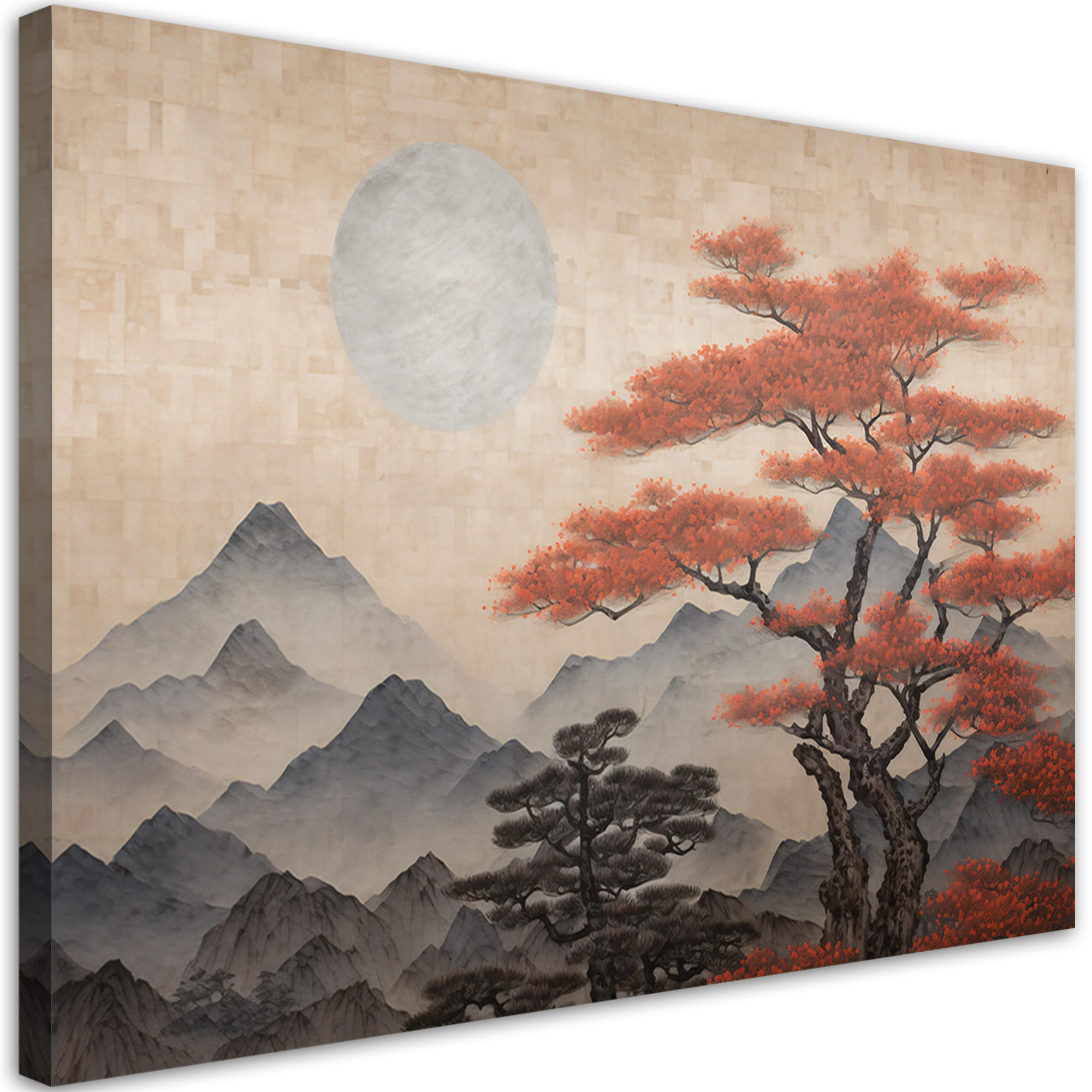 Feeby Wandbild Orange 60x40 cm