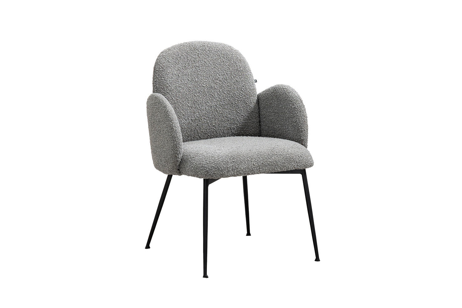 ESSZIMMERSTUHL DEON Grau Webstoff - Grau, Textil (59/84/62cm) - KAWOLA