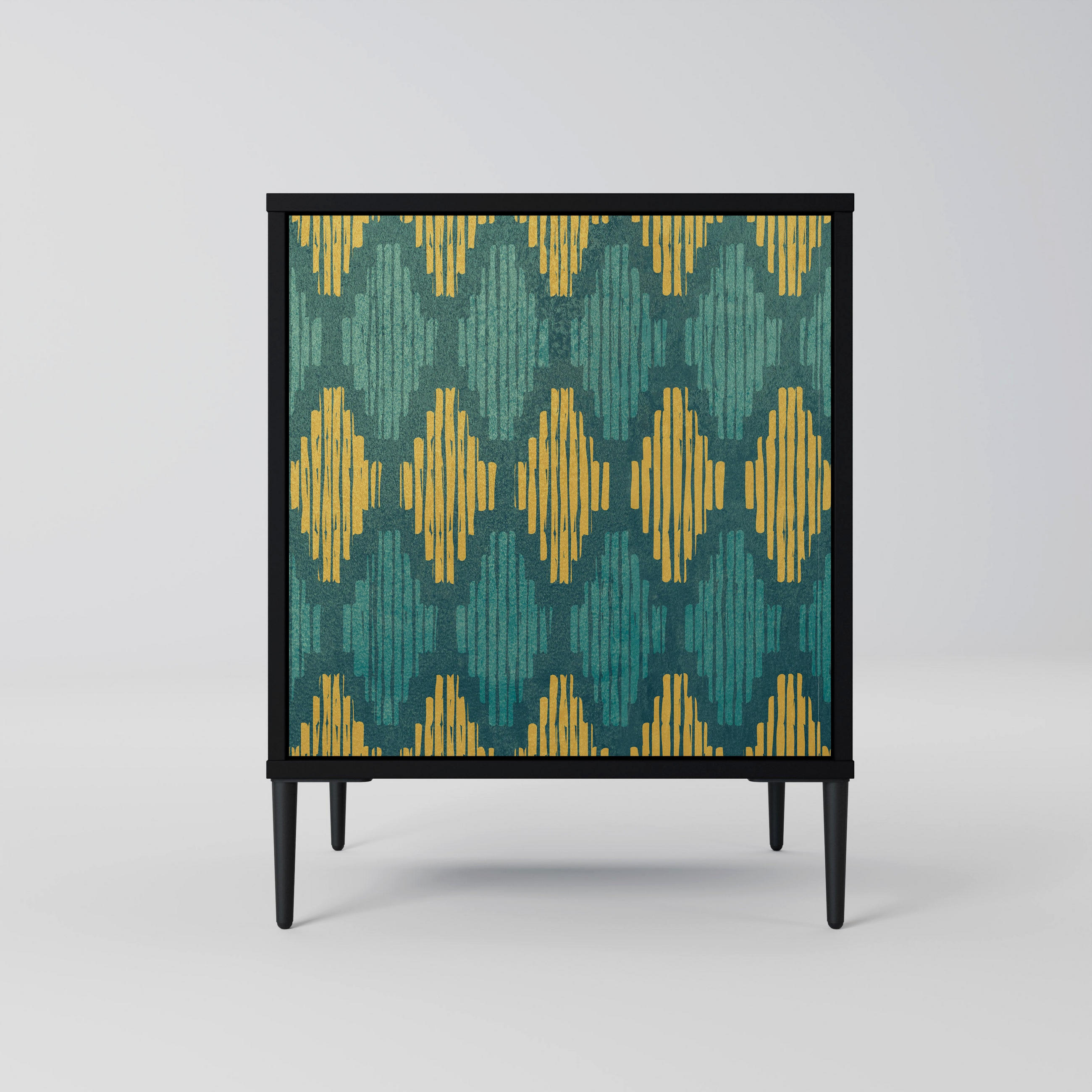 SpaceRebels Sideboard Schwarz 57.5x72.5x42 cm