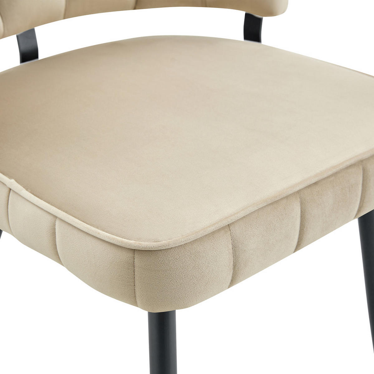 TISCHGRUPPE 3-tlg Rund Nussbaum-Optik 107cm - Beige, Holzwerkstoff/Metall (68/25/83.5cm) - Raelunyi