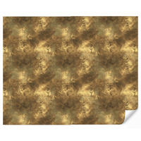 TAPETE - Antik - Metallic-Look - Gold - 280x240 cm - Messingfarben, Papier (280/240cm) - OnlyWow