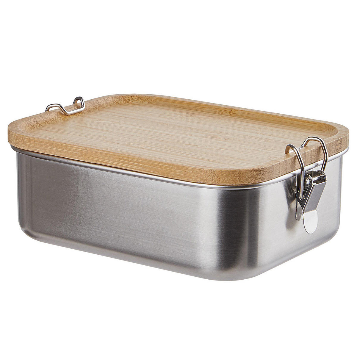 LUNCHBOX (6er Set) Bento - Silberfarben, Metall (15/7/19cm) - BUTLERS