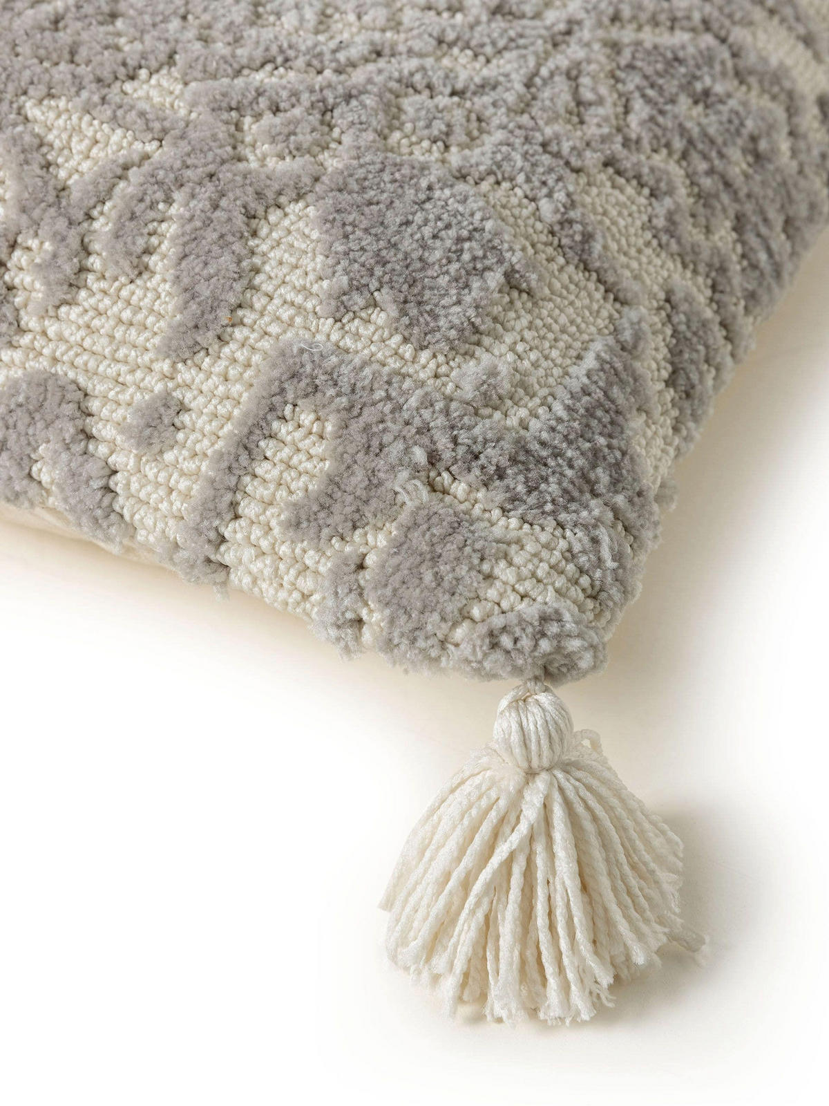 KISSENBEZUG Elias Grau 45x45 cm - Grau, Textil (45/45cm) - benuta Nest