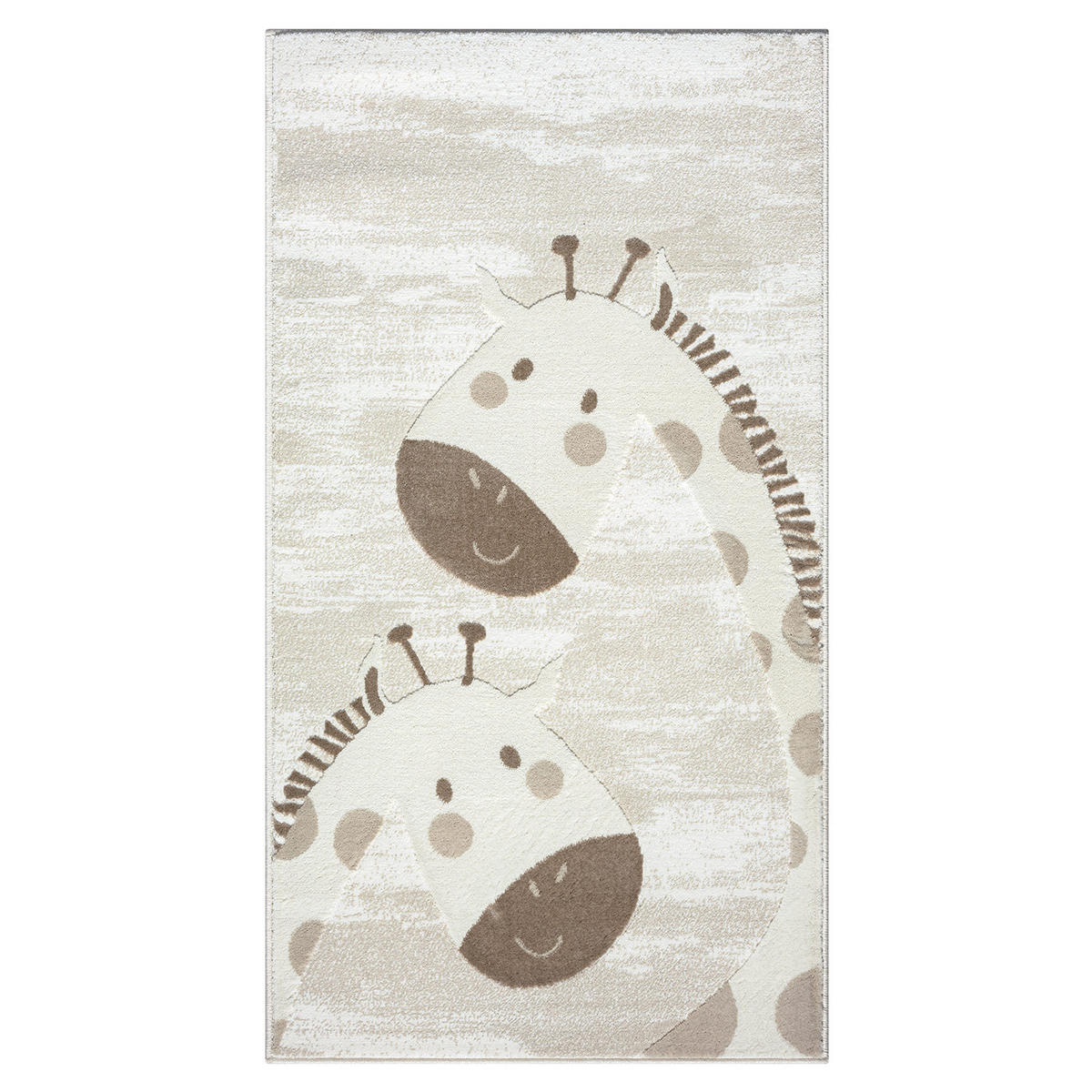 KINDERTEPPICH Mara 719 Creme 80x150 cm - Beige/Creme, Textil (80/150cm) - carpet city