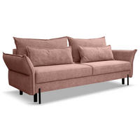 SCHLAFSOFA Volio mit Bettzeugcontainer Rosa - Rosa, Holz/Textil (239/91/96cm) - Kaiser Möbel