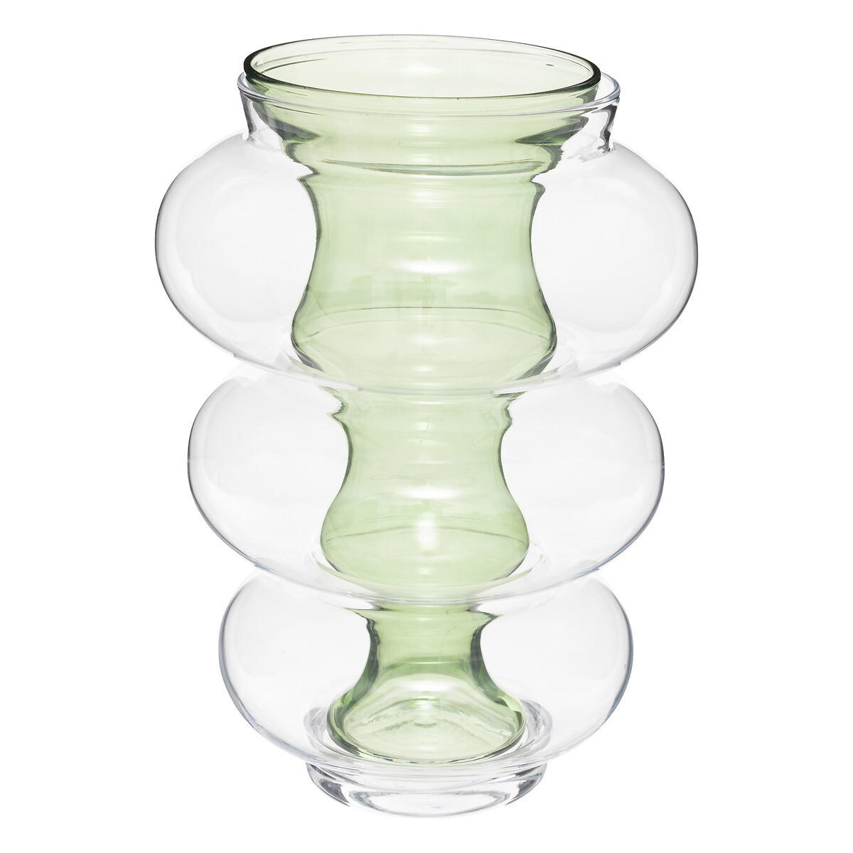 VASE MatalI 36 cm - Grün, Glas (25.5/35cm) - Atmosphera Createur d´interieur
