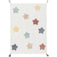 KINDERTEPPICH waschbar Stars Multicolor 120x170 cm - Multicolor, Textil (120/170cm) - Lytte