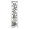 WEIHNACHTSBAUMSCHMUCK Sterne Kunststoff 6er-Set - Silberfarben, Kunststoff (3/6.5/6.3cm) - Atmosphera Createur d´interieur