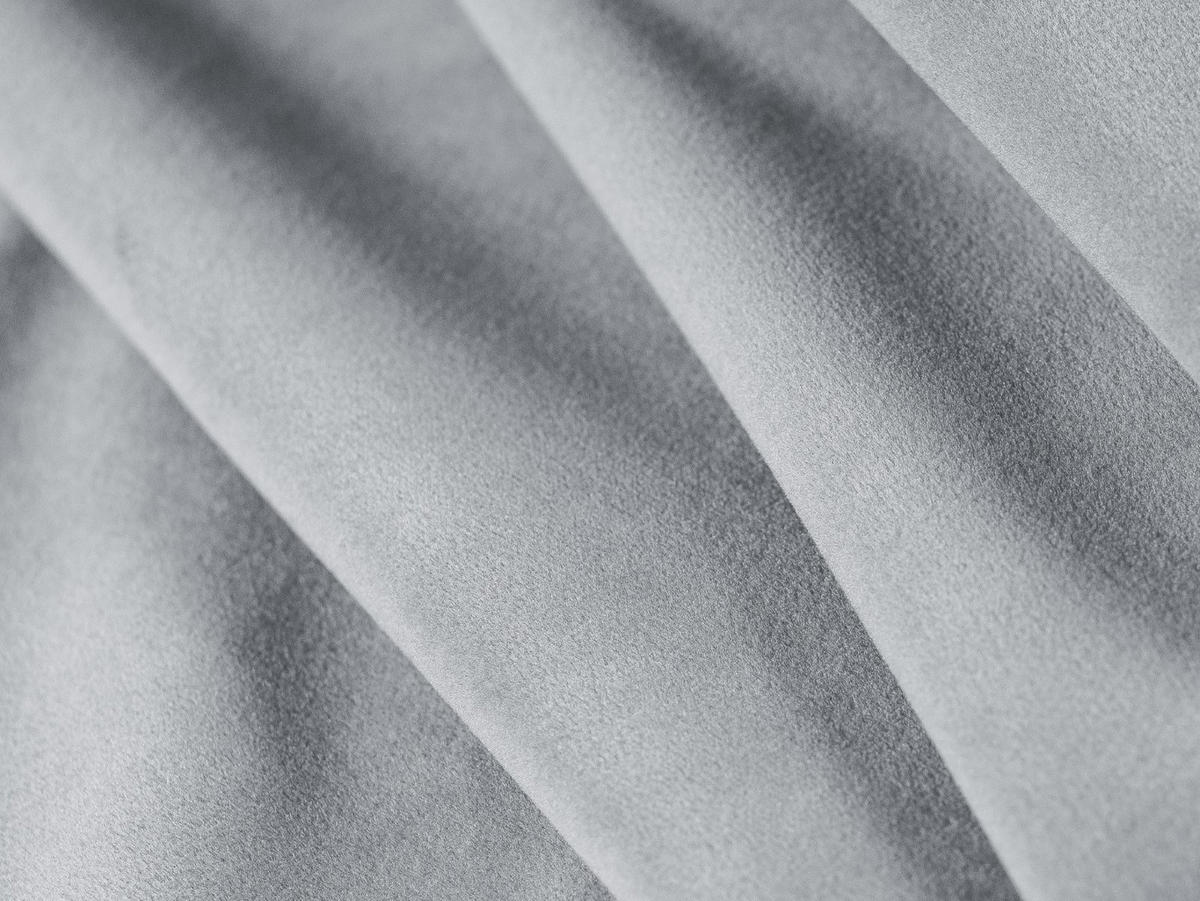 MODULARES-ECKSOFA links Bellis aus Samt hellblau 4 Sitzplätze - Hellblau, Textil (122/285cm) - Micadoni