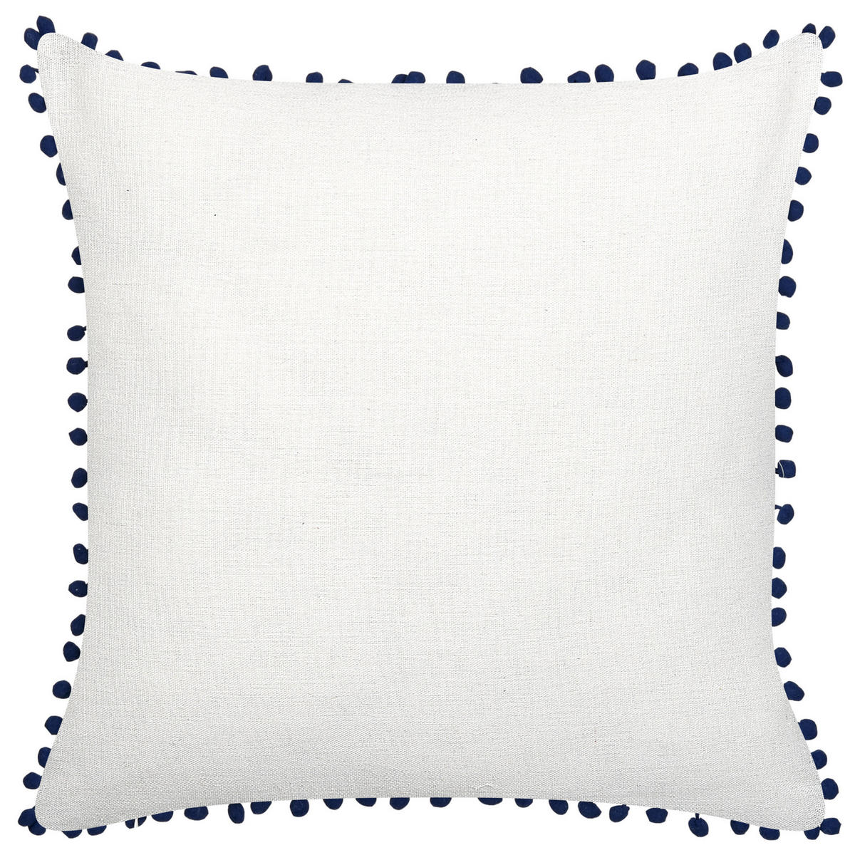 DEKOKISSEN 2er-Set Dunkelblau 45/45 cm Dandelion - Dunkelblau, Textil (45/45cm) - Beliani