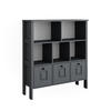 KINDERREGAL Ajaton Grau 103.6 x 113.4 cm - Grau, Holzwerkstoff (103.6/113.4/32.6cm) - VitaliSpa