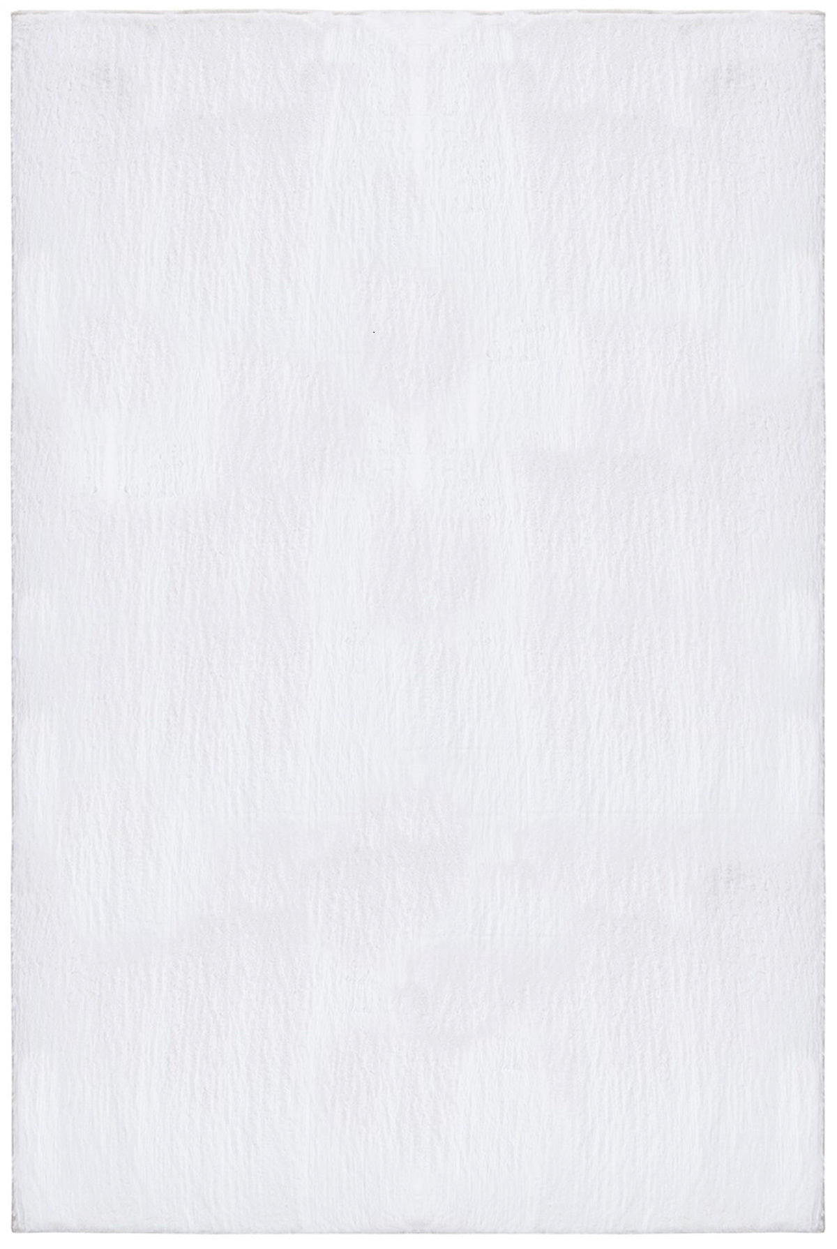 TEPPICH modern Wohn-/Schlafzimmer TOUCHY Weiß 120x170 cm - Weiß, Textil (120/170cm) - Novatrend